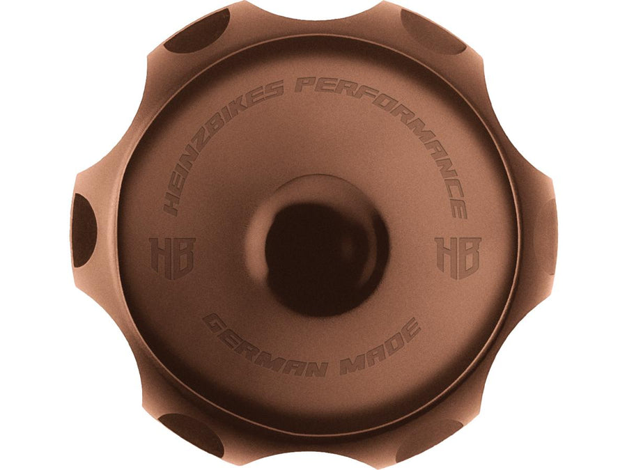 Harley Davidson Sportster [1996-2020] – Leistungsstarker belüfteter Tankdeckel Bronze