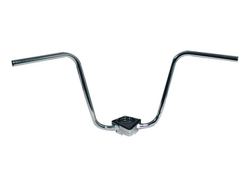 Harley Davidson-400 Ape hanger handlebar with dents, 3-hole chrome, 1 "Throttle by Wire