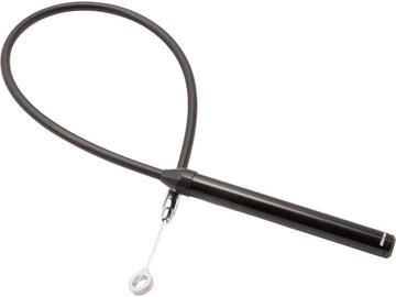Harley Davidson Softail [2018-2025]-black vinyl V-twin divided coupling cable