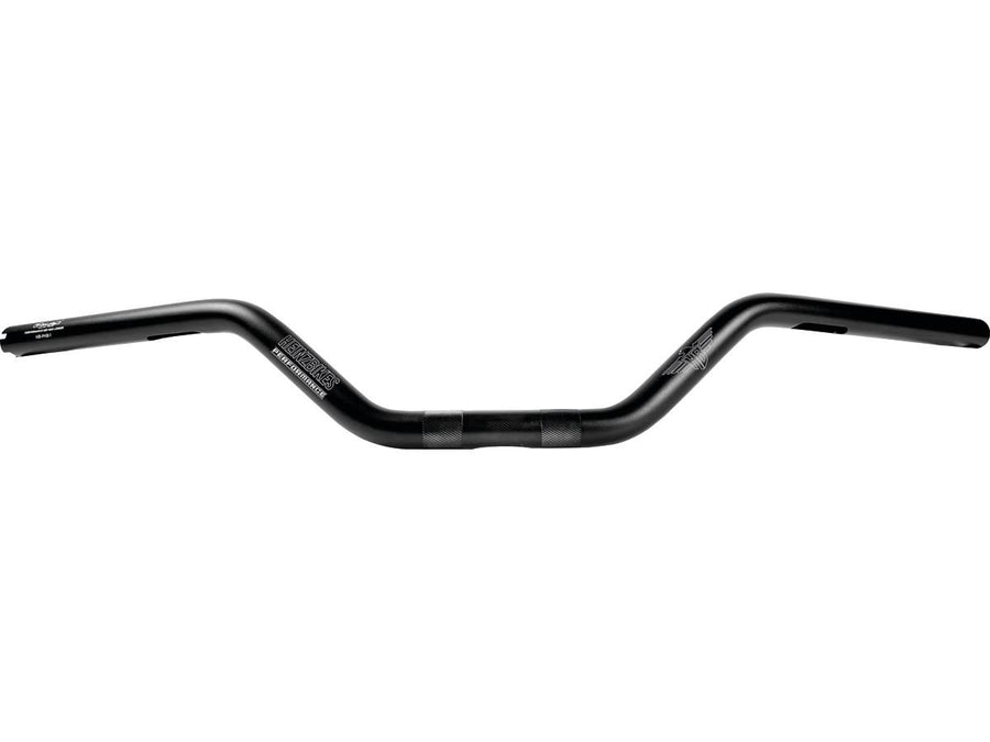 Harley Davidson-Performance Club-Style Moto mid bar aluminum handlebar 3-hole black black
