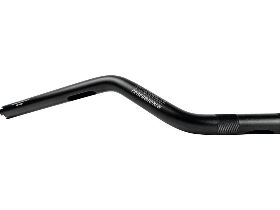 Harley Davidson-Performance Club-Style Moto mid bar aluminum handlebar 3-hole black black