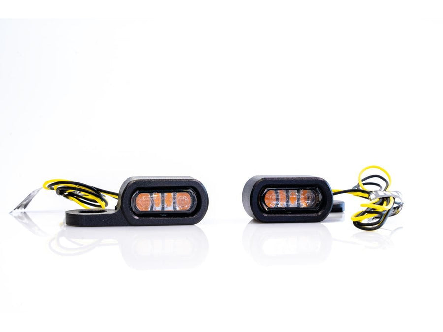 Harley Davidson Softail Note [2025-2025] -Strip LED Segnali di svolta Nero