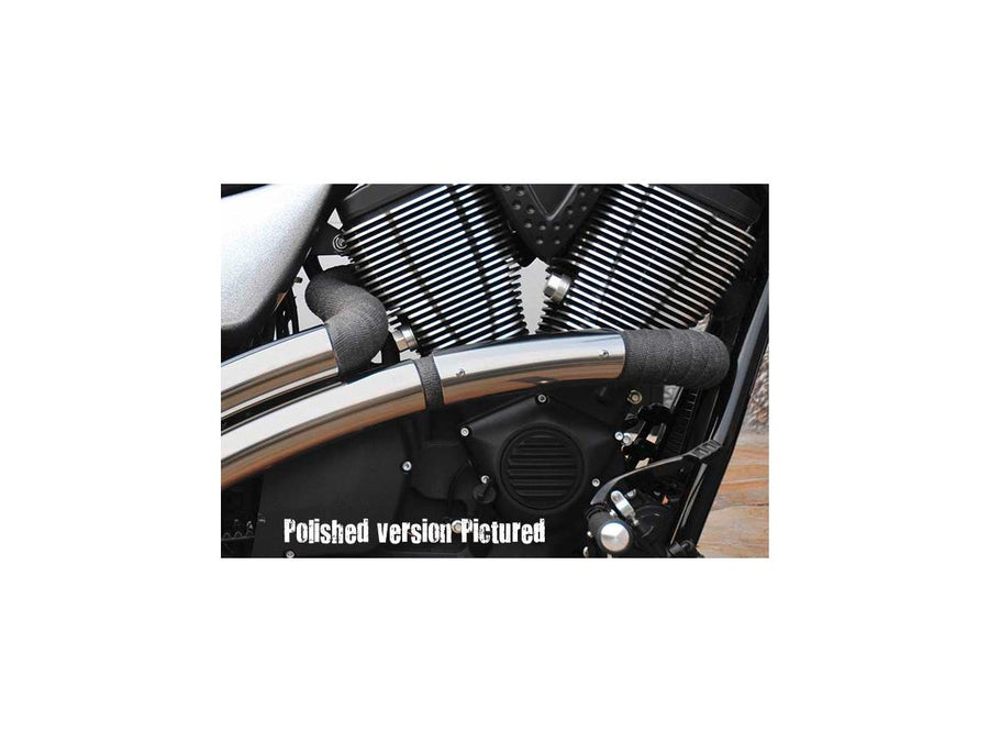 Harley Davidson Victory Cruiser [2009-2017]-Rainbow Heat shield in the back black