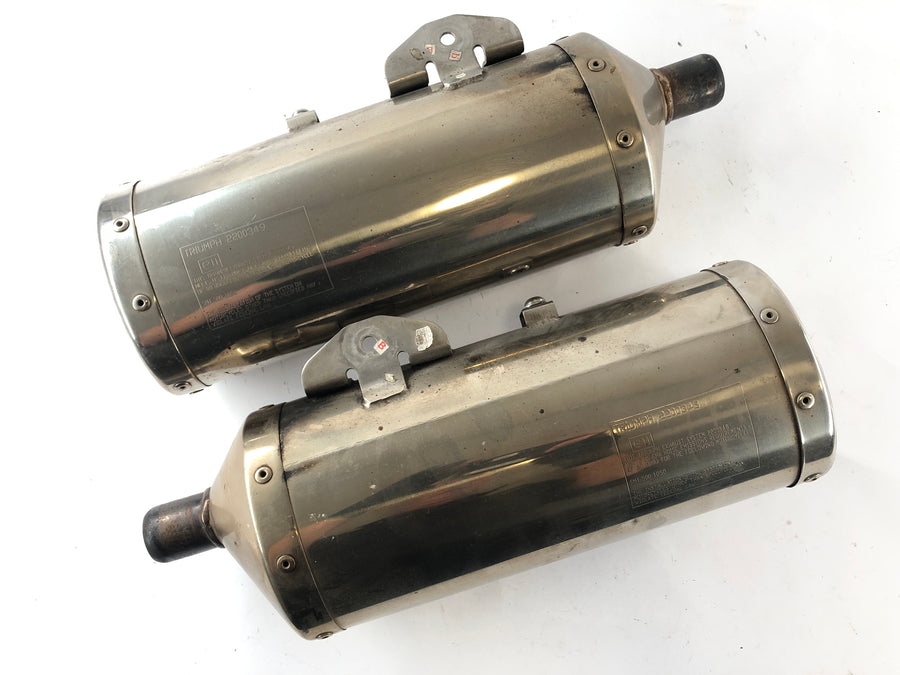 Triumph Speed ​​​​Triple 1050 515NJ [2005] - Kit silencieux d'échappement d'origine
