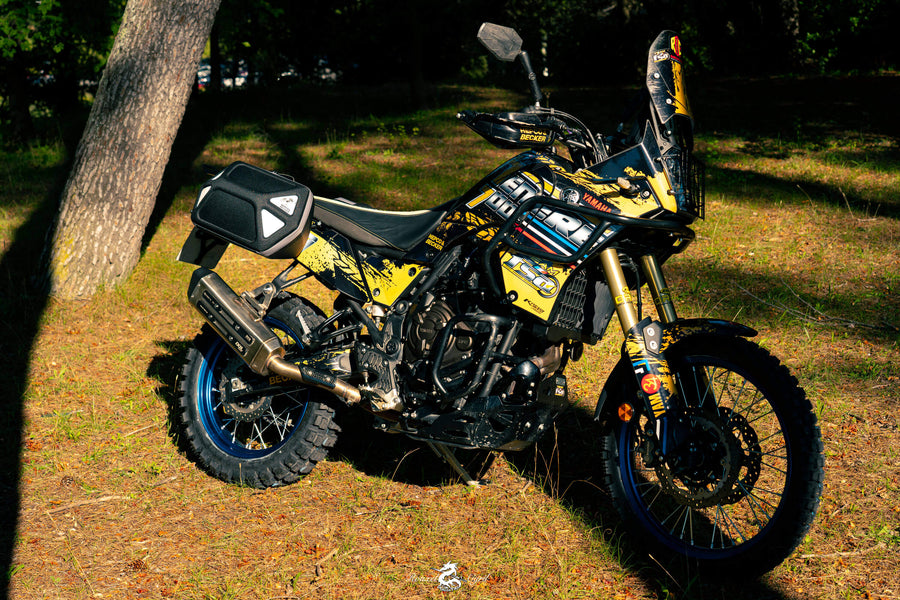 Motorradtasche [Hepco & Becker] - Royster Speed Seitentaschen gelb, Set – C-Bow