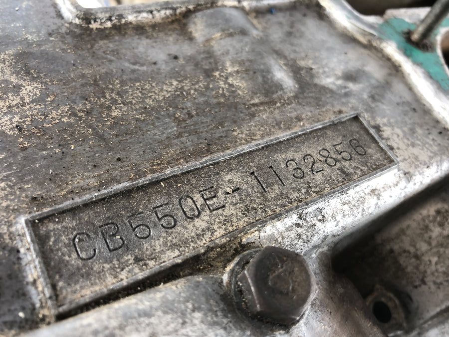 Honda CB 550 F [Super Sport] - Alloggi per motori a casa