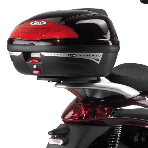 Piaggio Beverly 125-200 [GIVI] - Topcase Träger für MONOLOCK® Koffer maximale Zuladung 6 kg