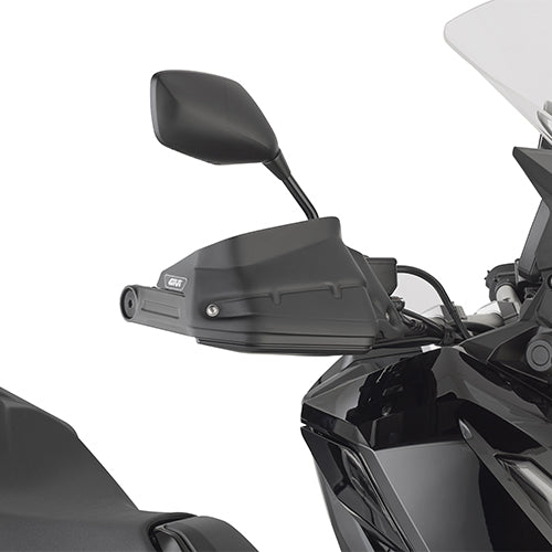 Honda X-ADV 750 [GIVI] - Erweiterung aus schwarzem ABS für den originalen Handprotektor