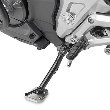 Honda NC 750 X [GIVI] - Fuß-Verbreiterung aus Aluminium und Edelstahl für den Original Seitenständer