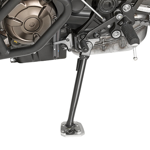 Yamaha Tracer 7 / Tracer 7 GT [GIVI] - Fuß-Verbreiterung aus Aluminium und Edelstahl für den Original Seitenständer