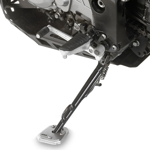 Suzuki DL 650 V-Strom [GIVI] - Fuß-Verbreiterung aus Aluminium und Edelstahl für den Original Seitenständer