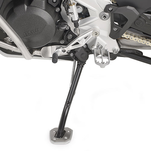 BMW F 900 GS Adventure [GIVI] - Fuß-Verbreiterung aus Aluminium und Edelstahl für den Original Seitenständer