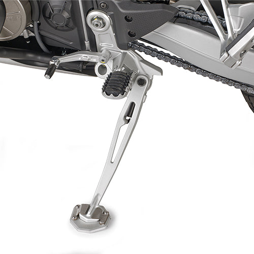 Aprilia Tuareg 660 [GIVI] - Fuß-Verbreiterung aus Aluminium und Edelstahl für den Original Seitenständer