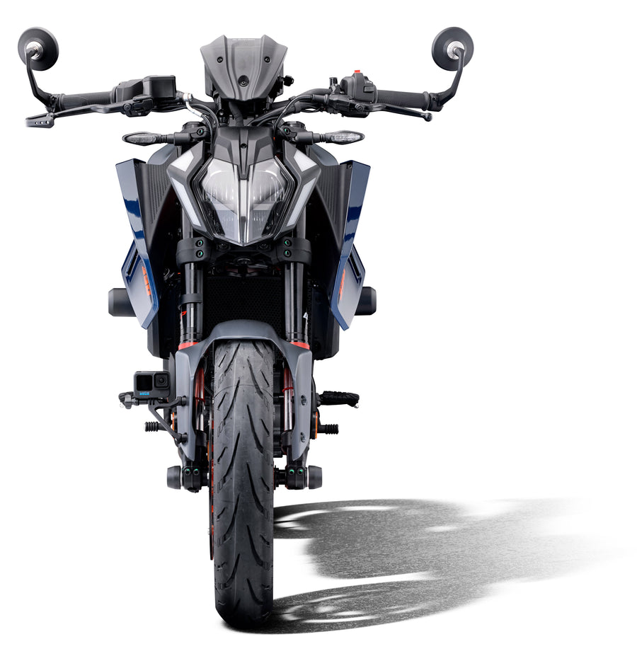 KTM 390 Duke [2024+] - Specchietto retro manubrio con protezione leva freno