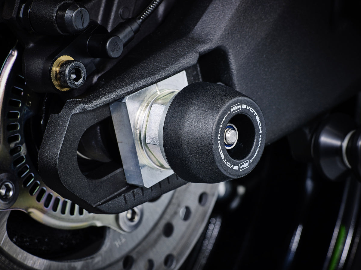 Kawasaki Ninja ZX-10R Performance [2021–2025] - Achsprotektoren-Kit vorne und hinten – 360° Ansicht 16