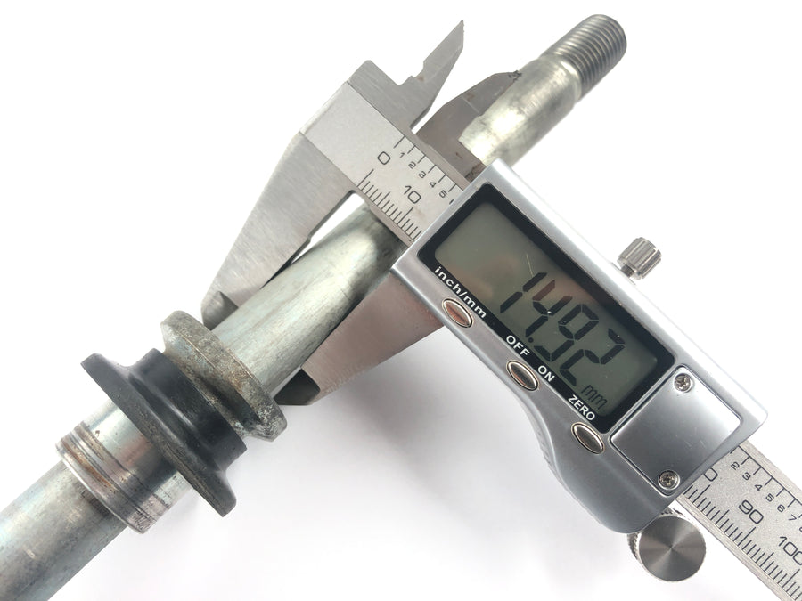 Yamaha DT 125 4BL [1999] - Fork Telegabel con asse