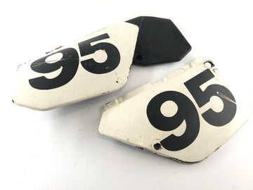 Yamaha DT 125 4BL [1997] - Rear fairing side panels left and right