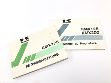 Kawasaki KMX 125 [1996] - manuale di istruzioni per l'uso libretto di servizio istruzioni per l'uso