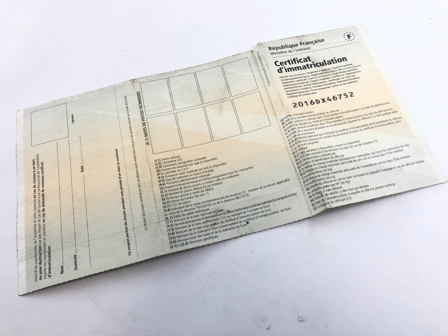 Honda ST 1100 SC26 Pan European [1990] - Rahmen mit Papieren