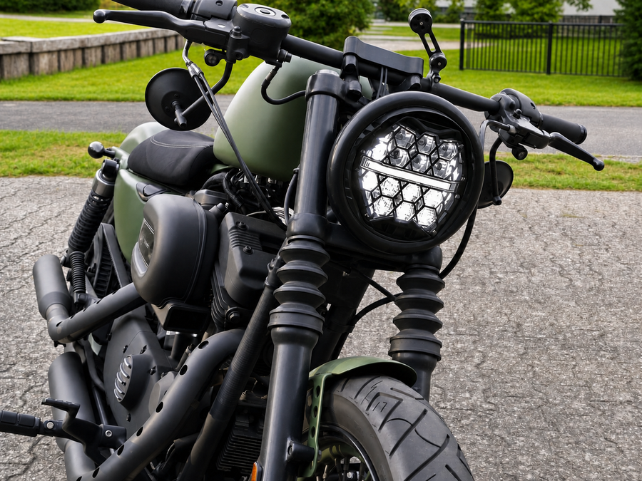 Yamaha XSR 700 900 FZ-09 MT-09 [MOTORIZE] - LED Scheinwerfer 7 Zoll