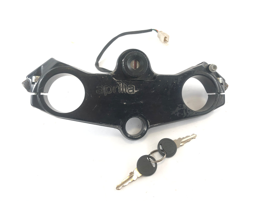 Aprilia RS 125 MPB [2000] - Top triple clamp with ignition lock
