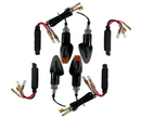 4 LED Blinker Schwarz Widerstände [E-Prüfzeichen] - Triumph Daytona 600 TT 955i 765-1