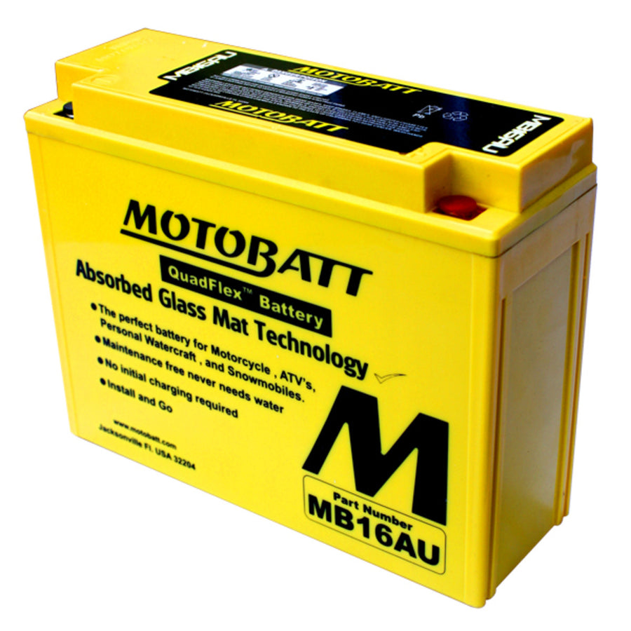 YAMAHA VMAX 600 DX [1994-1996] - MB16AU Yellow 12V20.5Ah 250CCA