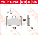 Yamaha XT 1200 ZA ABS DP011 Super Ténéré [2010-2011] - Bremsbeläge vorne