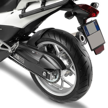 Honda NC 700 S (12 > 13) / NC 750 S / NC 750 S DCT [GIVI] - Enjoliveur de roue arrière avec carter de chaîne en ABS
