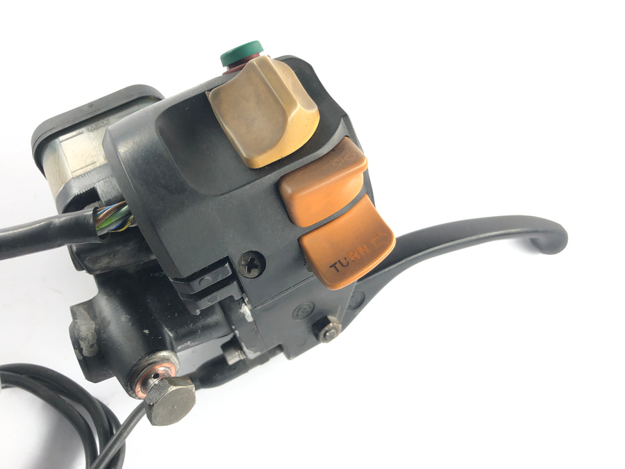 BMW R 100 GS 247E [1991] - Fixation de guidon droite avec pompe de frein à main