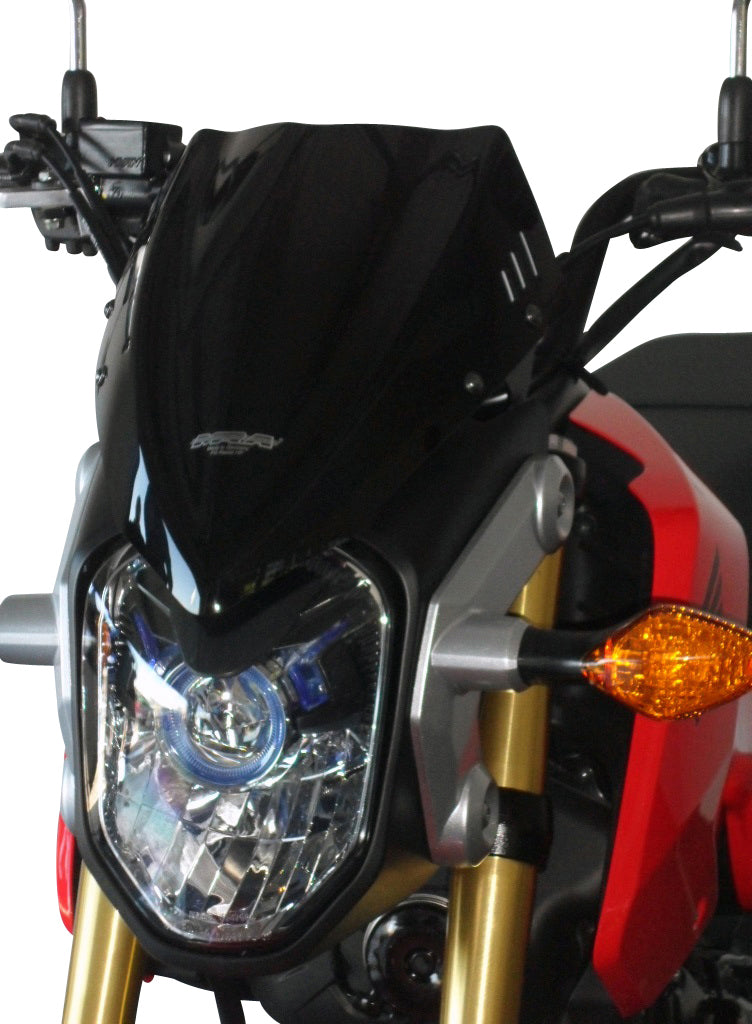 Honda MSX 125 [2013-2015] – Vista frontale del cupolino racing “NR”.