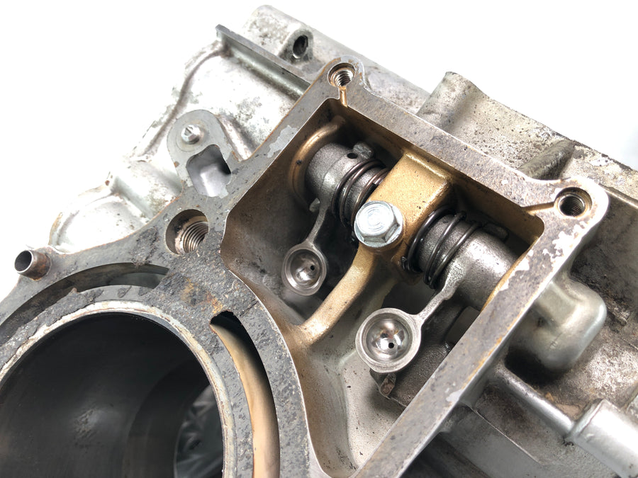 Honda GL 500 SILVERSCHING PC02 - motor housing empty housing with pistons
