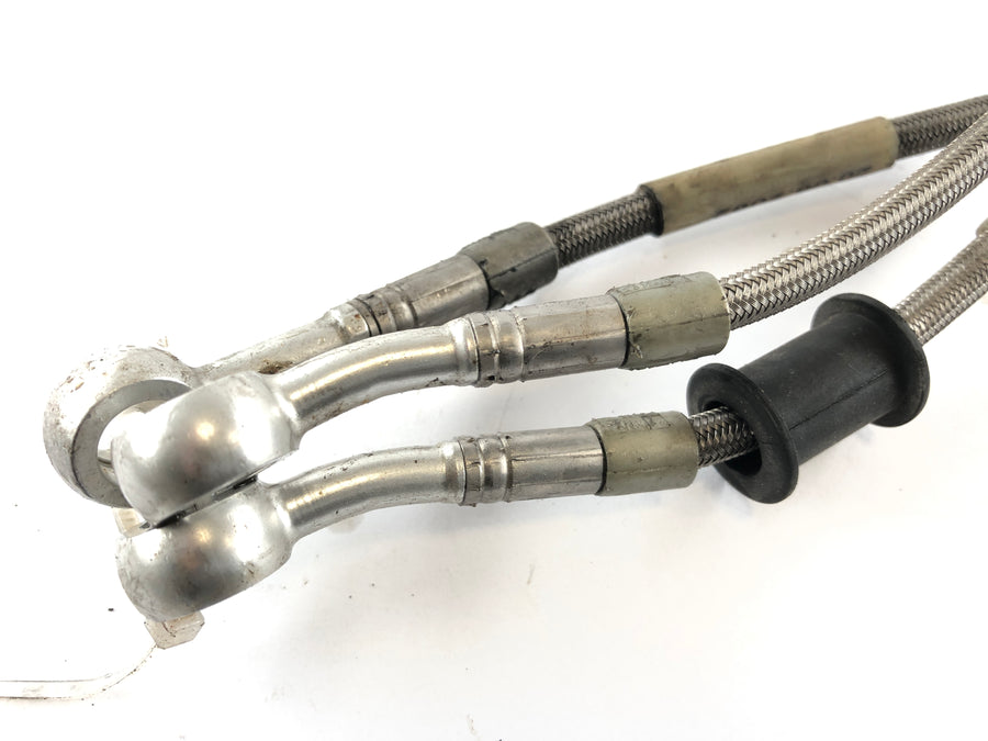 Ducati 888 Strada [1993] - linea del freno impostata nella parte anteriore dell'acciaio Flex