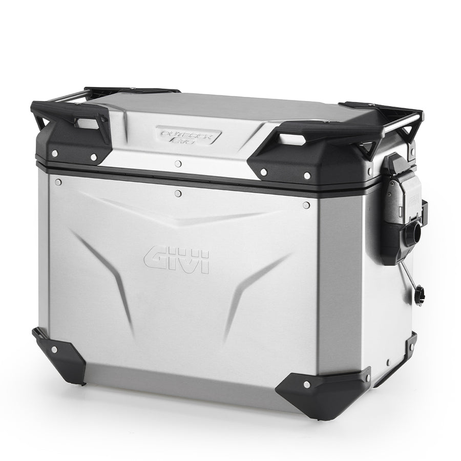 Alu-Seitenkoffer Trekker Outback EVO 44 Monokey – Links, 44 Liter / SMART SECURITY LOCK