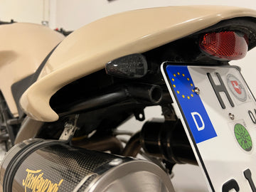4 LED Indicators Black Resistors [E-Mark] - Kawasaki Ninja 250 300 400 650 1000 - 0