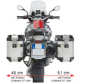 BMW R 1200 GS [2013–2018] – Stahlrohr-Seitenkofferträger Cam-Side