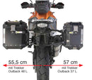 KTM 1090 Adventure [2017–2019] – Stahlrohr-Seitenkofferträger Cam-Side