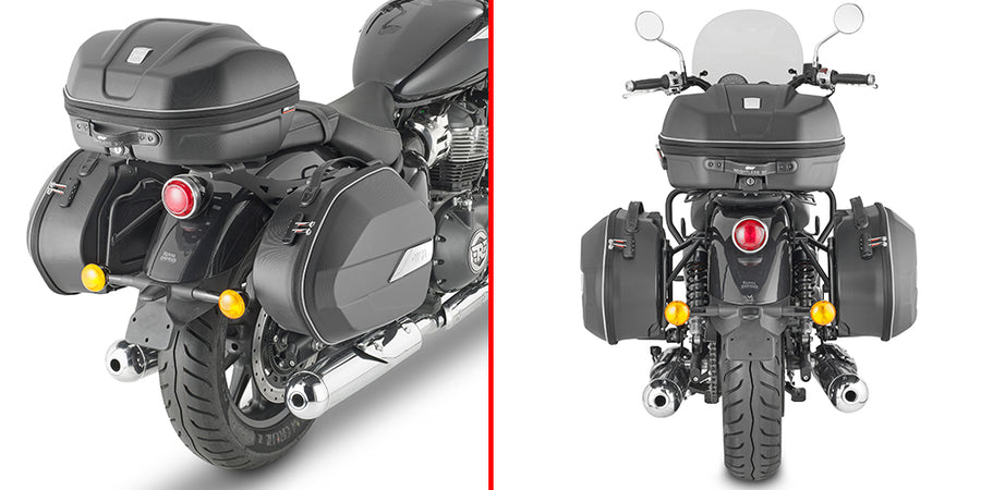 ROYAL ENFIELD SUPER METEOR 650 [2023] - Support valise spécifique