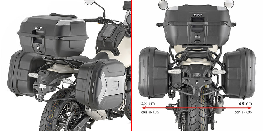 Royal Enfield Himalayan 450 [GIVI] - Seitenkoffer-Träger für MONOKEY® Koffer nicht kompatibel mit GRT709