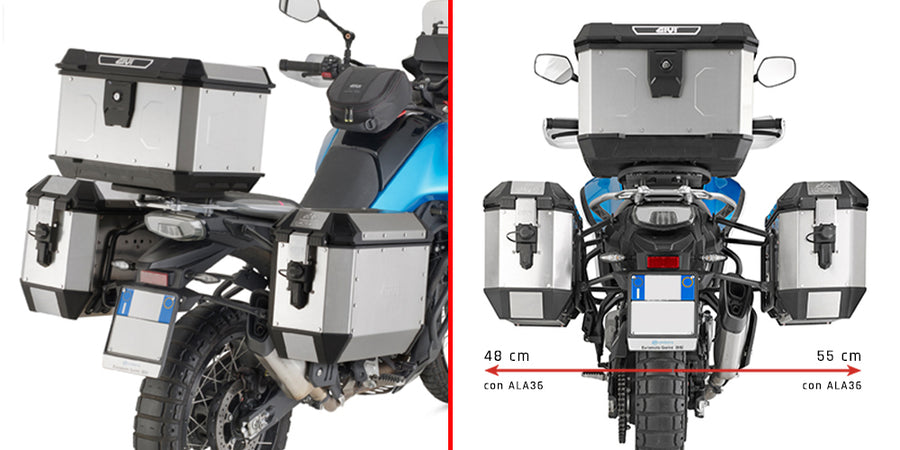 CF Moto MT 450 [GIVI] - Seitenkoffer-Träger für MONOKEY® Koffer