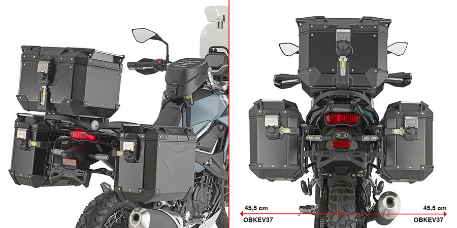 Kawasaki KLE 500 SE [2026] – Stahlrohr-Seitenkofferträger PL ONE-FIT Cam-Side