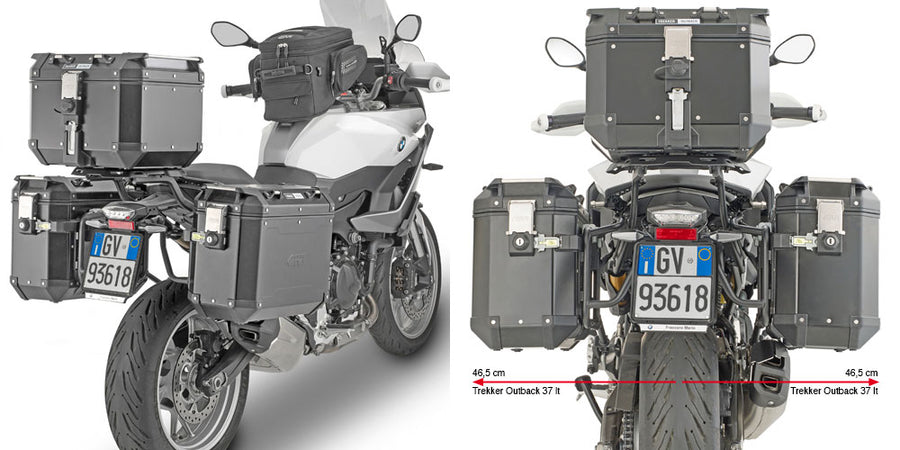 BMW F 900 XR [2020-2023] - Support de valise latérale à changement rapide