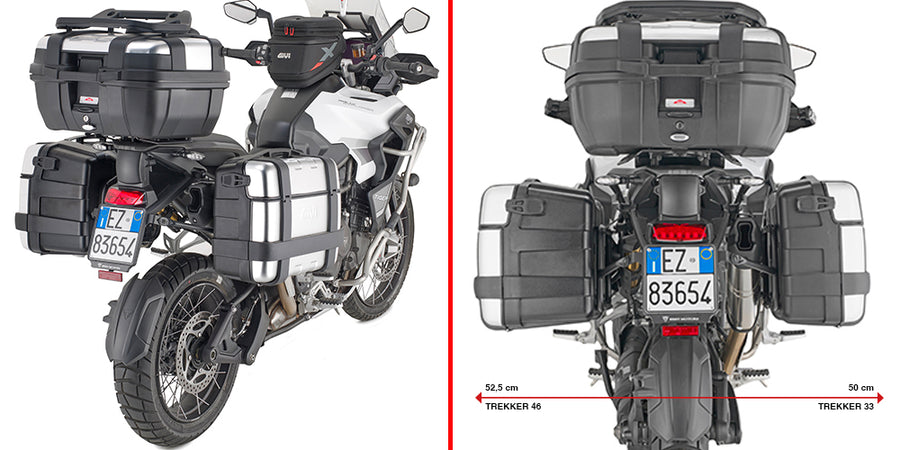 Triumph Tiger 1200 Rally Explorer [GIVI] - Portavaligie laterale PL ONE-FIT per configurazione MONOKEY®