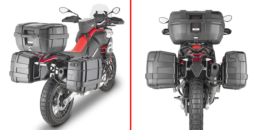Aprilia Tuareg 660 [GIVI] - Seitenkofferträger PL ONE-FIT für die Konfiguration von MONOKEY® Seitenkoffern oder Taschen