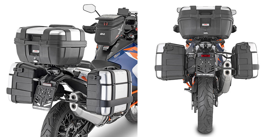 KTM Super Adventure R 1390 [GIVI] - Seitenkofferträger PL ONE-FIT für die Konfiguration von MONOKEY® Seitenkoffern oder