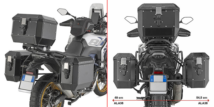 VOGE Valico 800 RALLY [GIVI] - Seitenkofferträger PL ONE-FIT für die Konfiguration von MONOKEY® Seitenkoffern oder