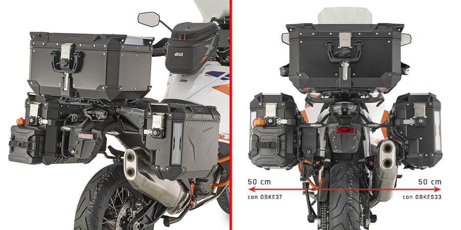 KTM 1290 SUPER ADVENTURE [2021-2024] - Support valise spécifique