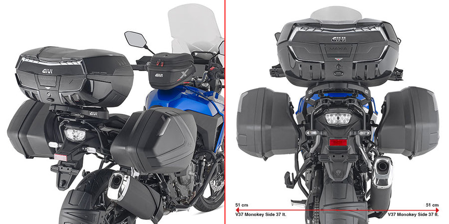 SUZUKI DL 800 V STROM [2023-2025] - Specific side case carrier