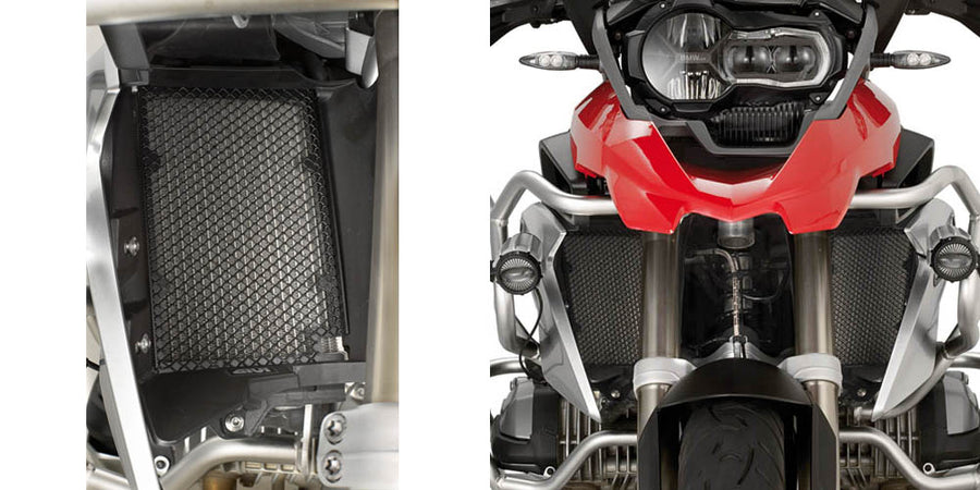 BMW R 1200 GS Adventure [GIVI] - Schutz für Wasser- und Ölradiatoren aus Edelstahl