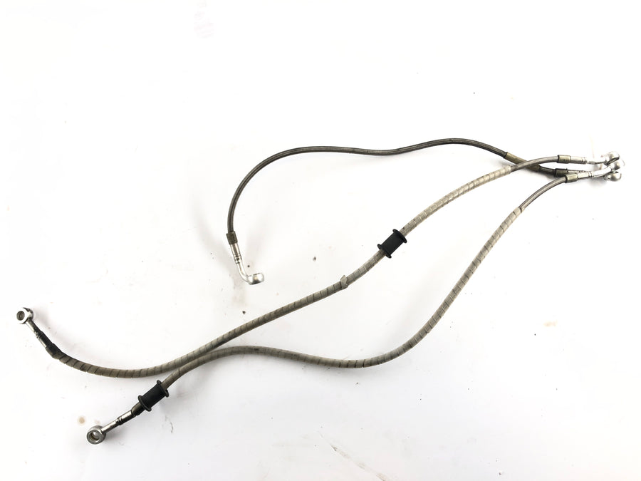 Ducati 888 Strada [1993] - linea del freno impostata nella parte anteriore dell'acciaio Flex